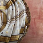 Maroon Brown Floral Gold Jakkad