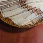Peach Brown Silver Kasavu